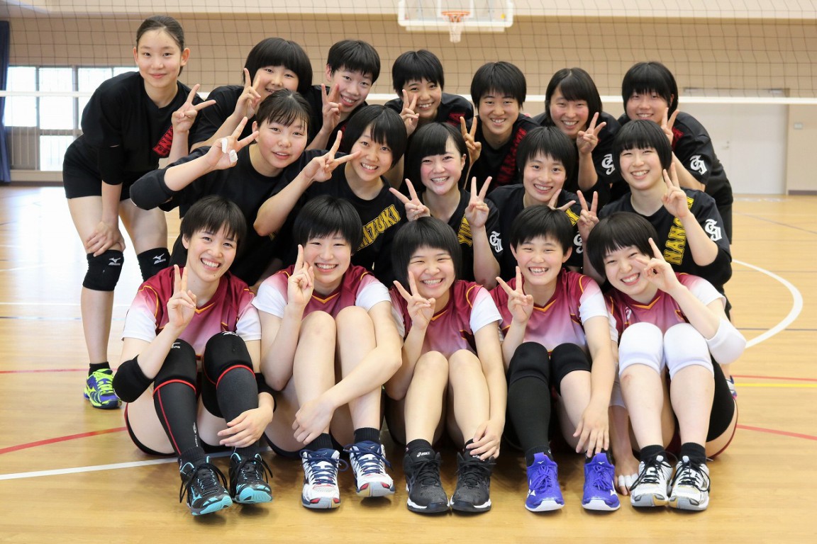 女子バレーボール部 鳥取城北高等学校