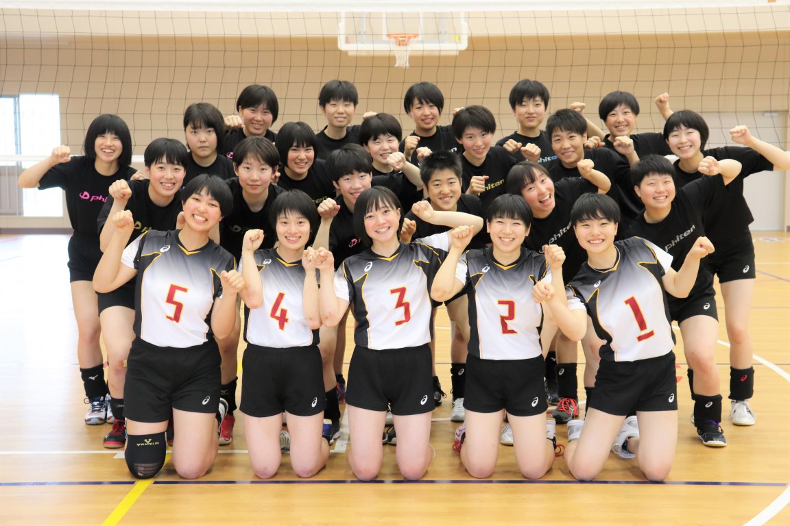 女子バレーボール部 鳥取城北高等学校