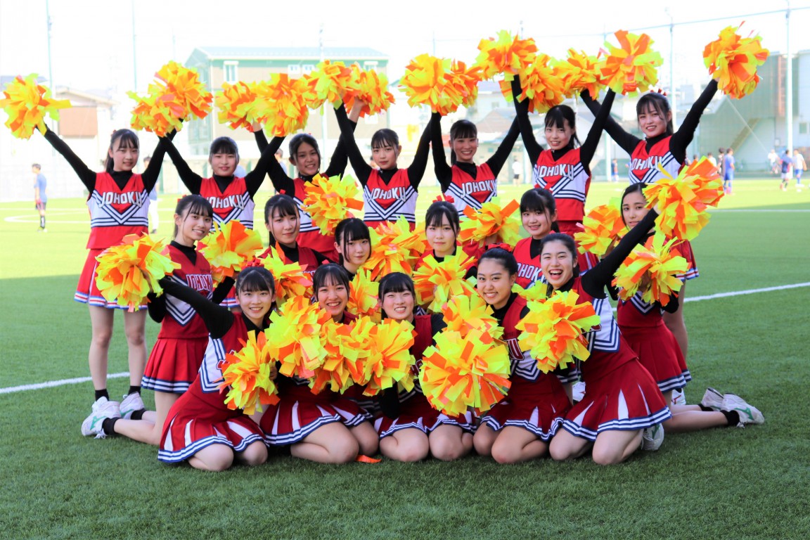 応援 チアリーディング部 鳥取城北高等学校