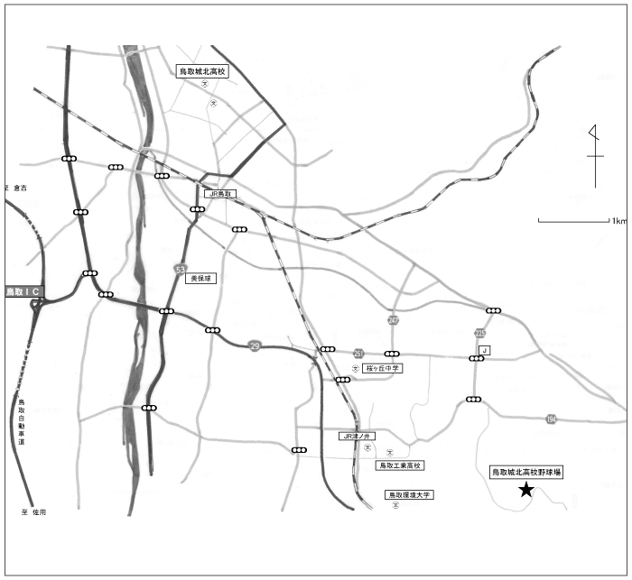 グラウンドまでの地図01