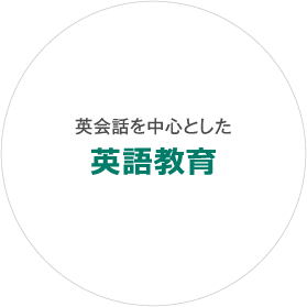 英会話を中心とした英語教育