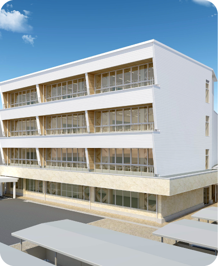 鳥取城北中学校イメージパース