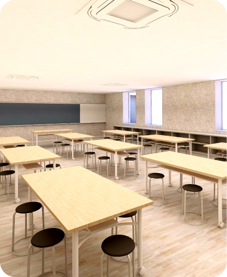 鳥取城北中学校イメージパース