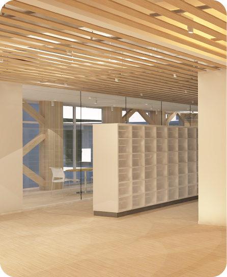 鳥取城北中学校イメージパース